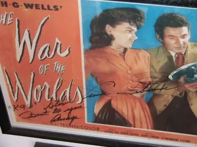 Signed photo from Ann Robinson
