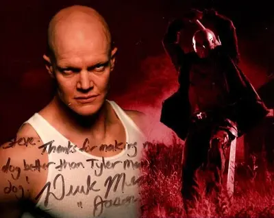 Signed photo from Derek Mears