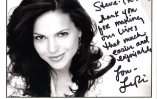 Signed photo from Lana Parrilla