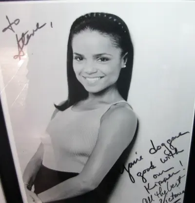 Signed photo from Victoria Rowell