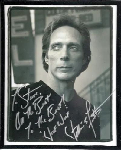 Signed photo from William Petersen