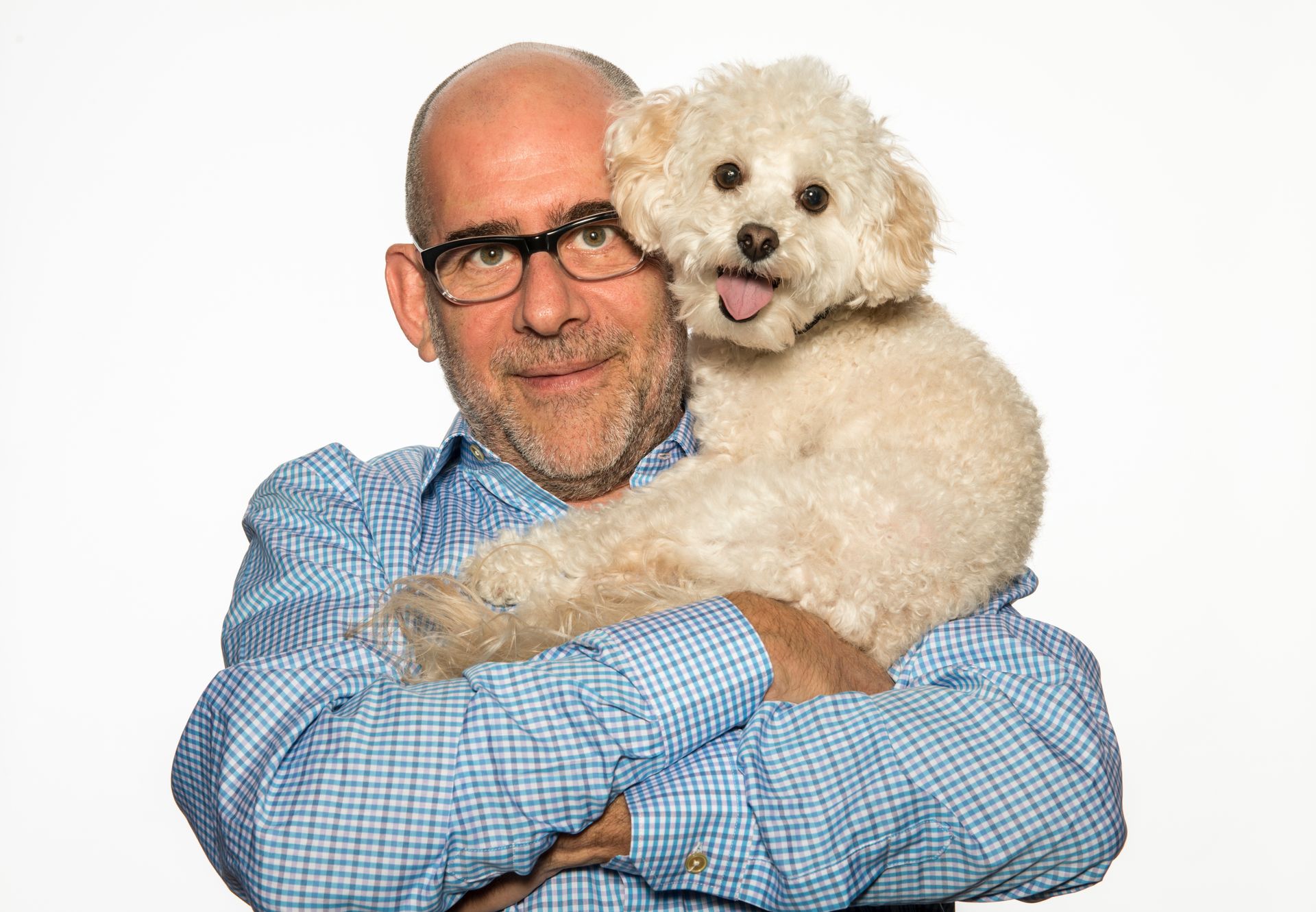 Steve Brooks training a dog